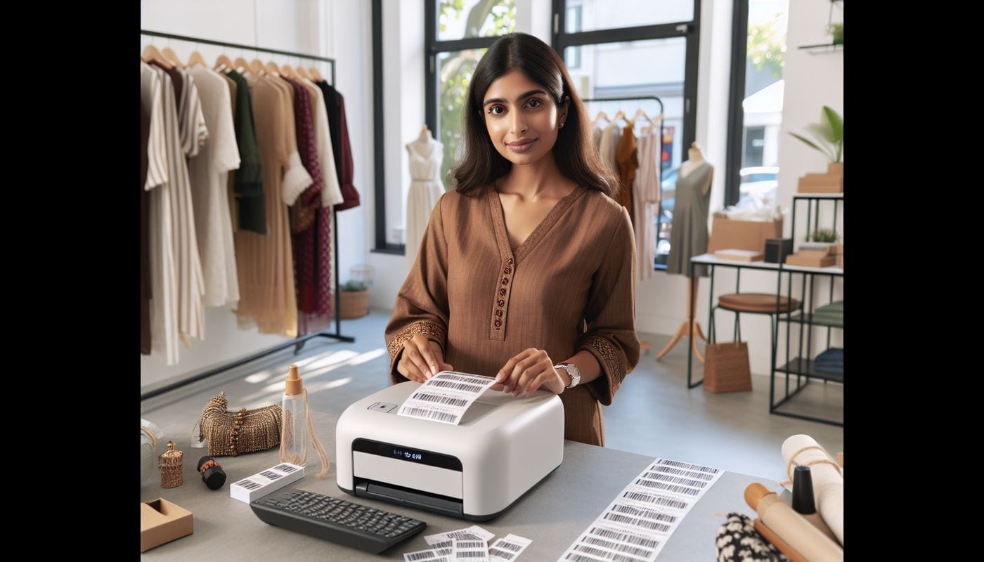 Smart barcode label printers for Indian fashion chains: size guide 2026 - Commmerce retail management India