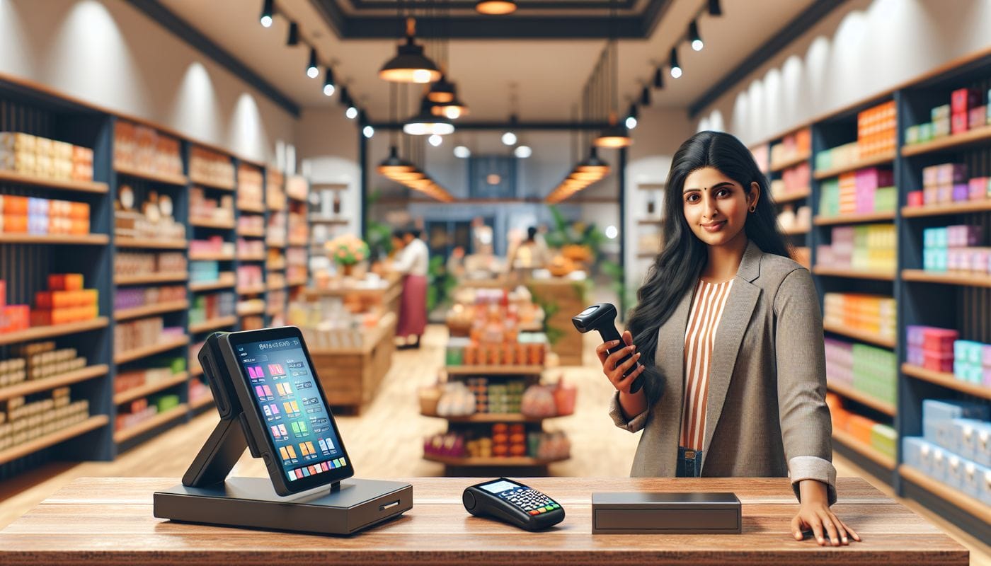 POS Hardware India: Barcode Scanner vs All-in-One Systems Guide 2026 - Commmerce retail management India